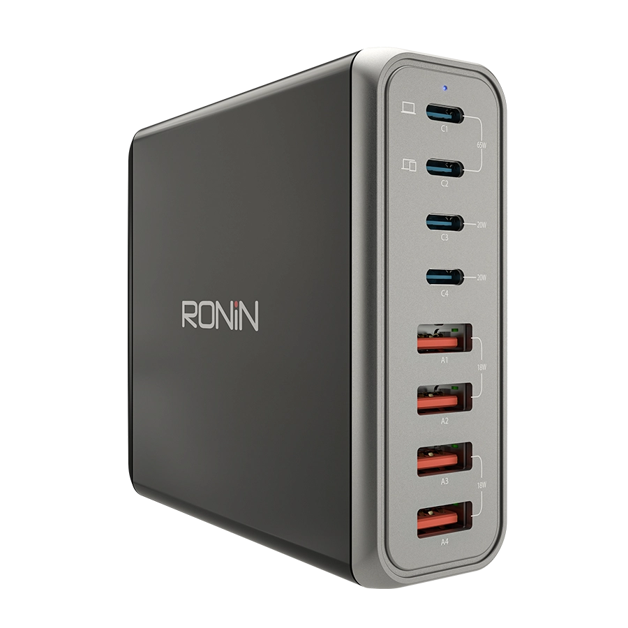 Ronin Multiverse | R-6040 140W 8-in-1 GaN Desk Charger
