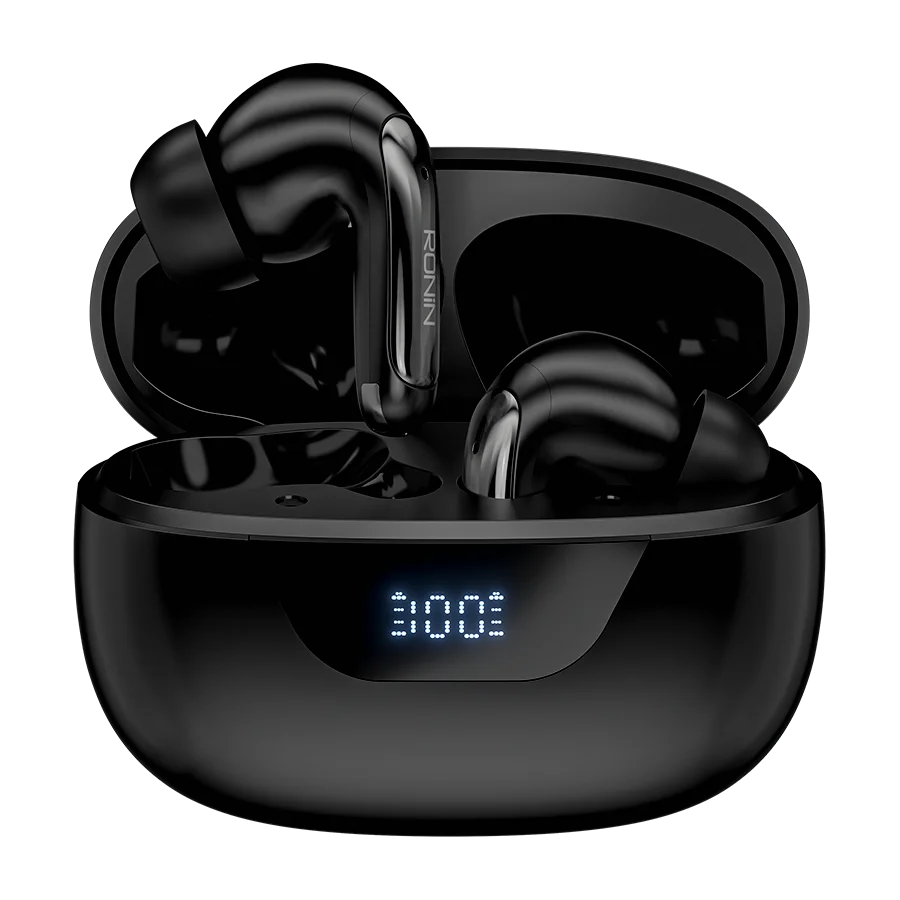 Ronin Mystique | R-7010 ANC Digital Display Earbuds