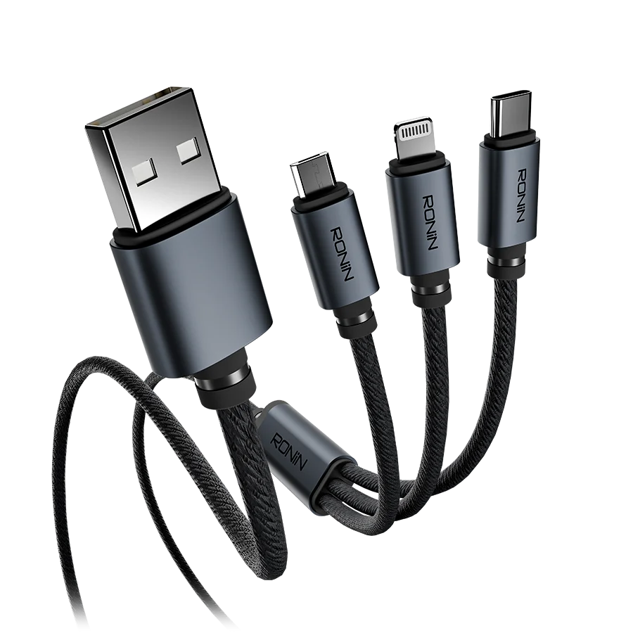 Ronin SMASH | R-2015 3-in-1 Braided Cable