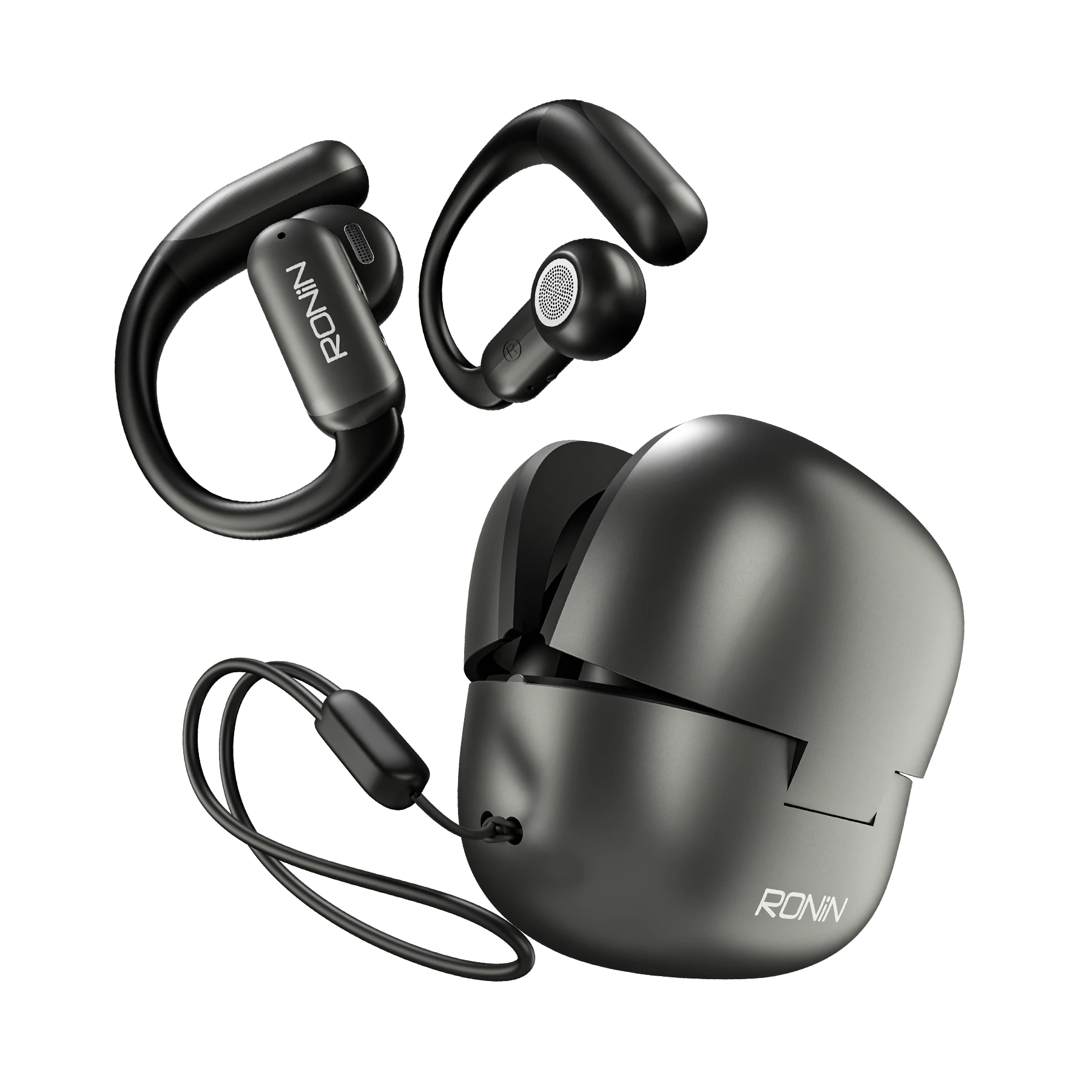 Ronin Ear Flip | R-7150 Open-Ear Wireless Earbuds