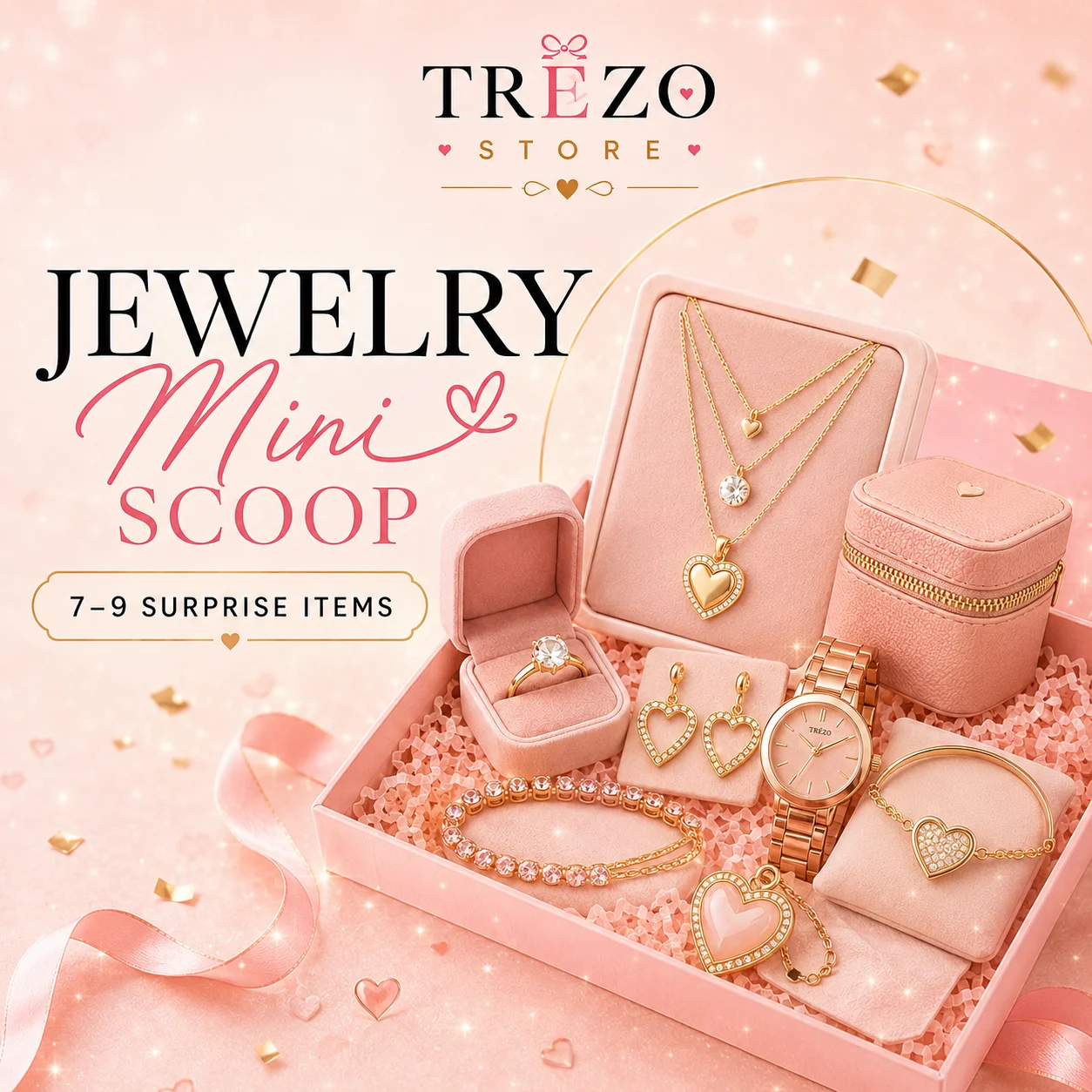 Jewelry mini scoop