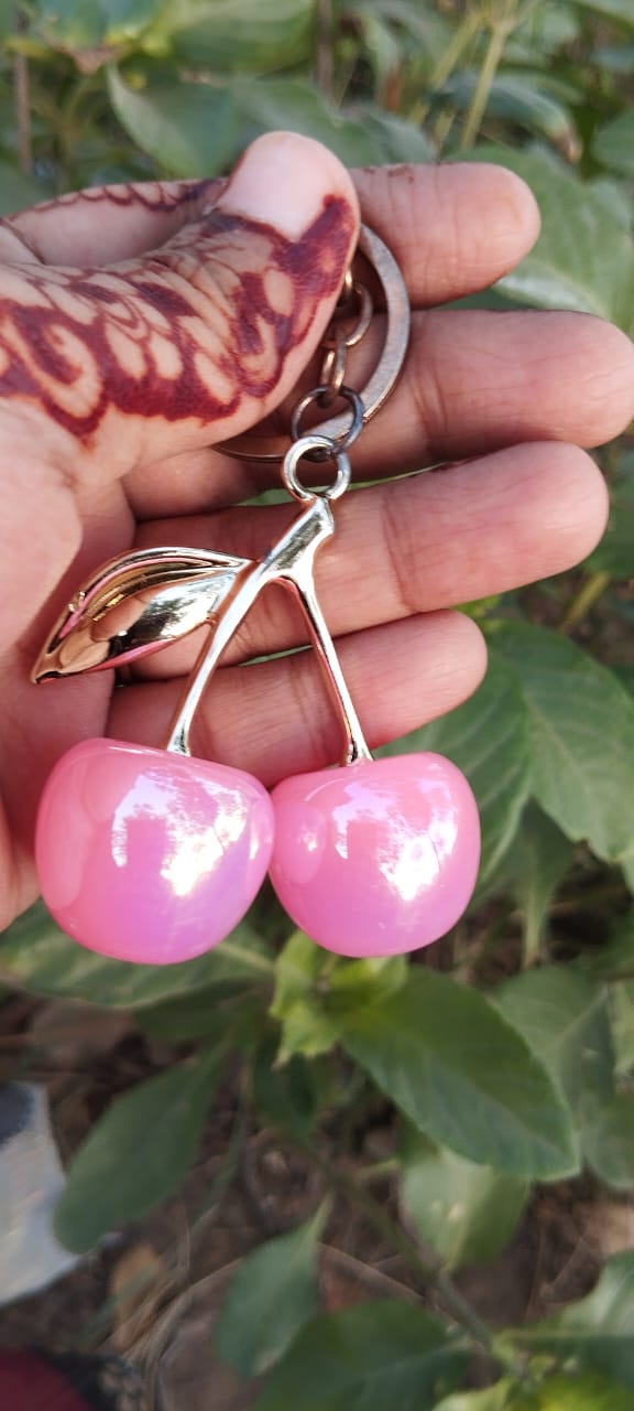 Key chain cherry