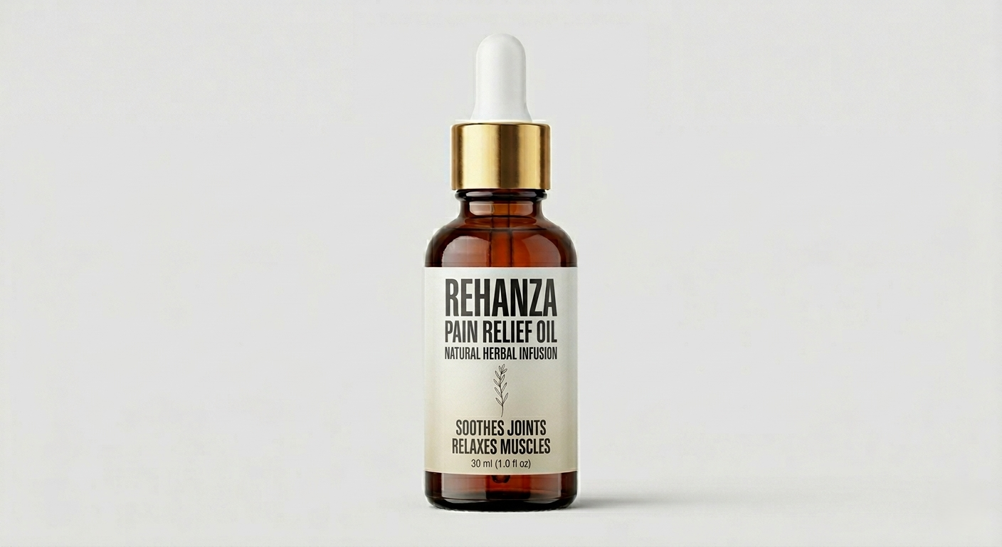Rehanza Herbal Pain Relief Oil – Natural Muscle & Joint Therapy 