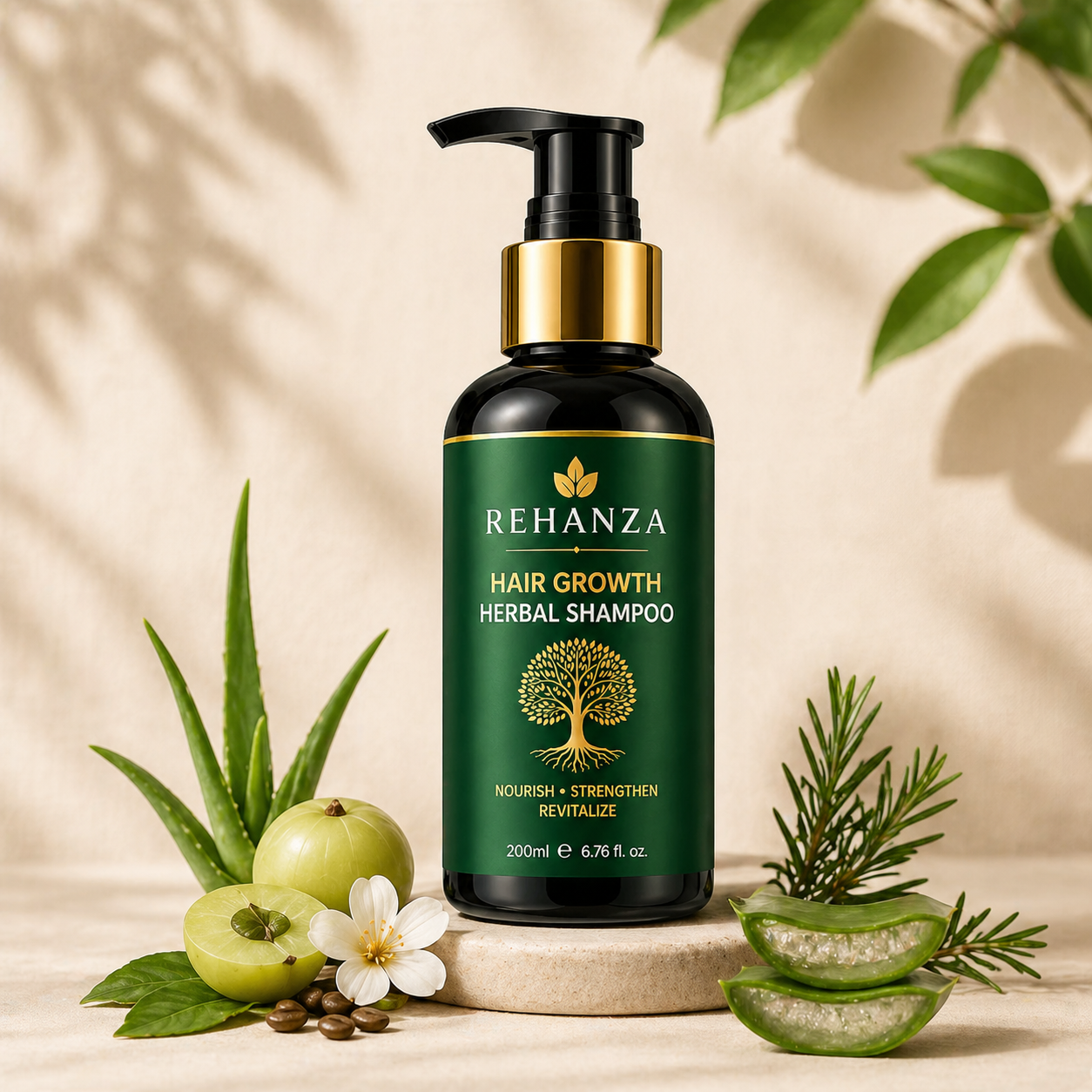 Rehanza Hair Growth Herbal Shampoo