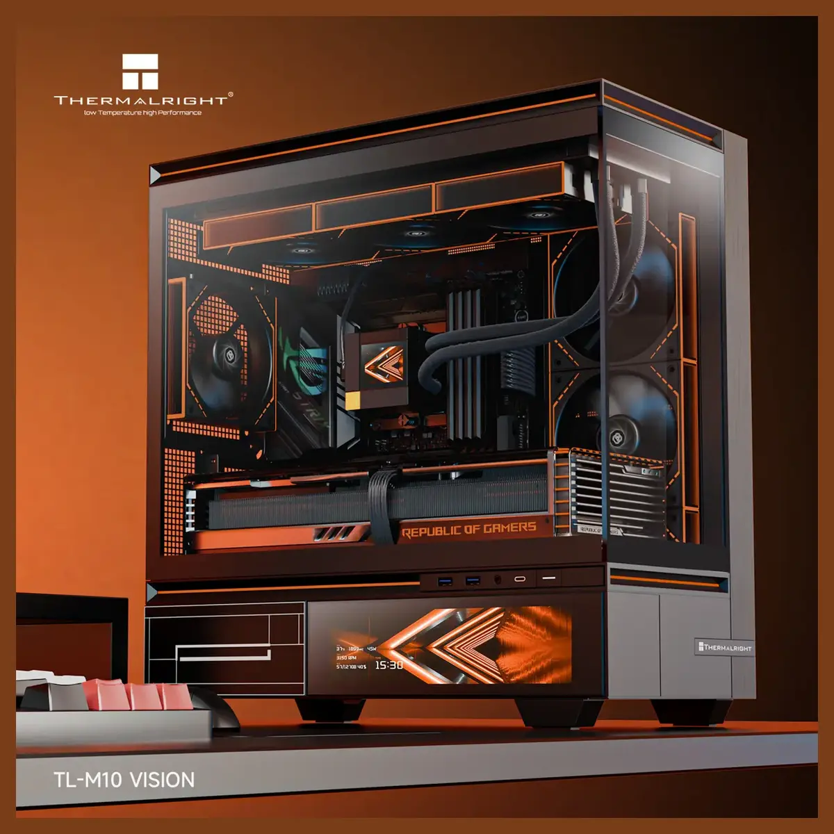 Thermalright TL-M10 VISION Mid Tower Case, 9.16