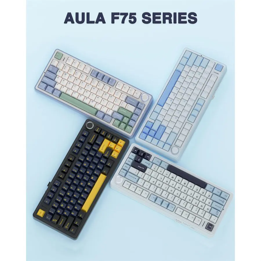 AULA F75 75% Wireless Mechanical Keyboard