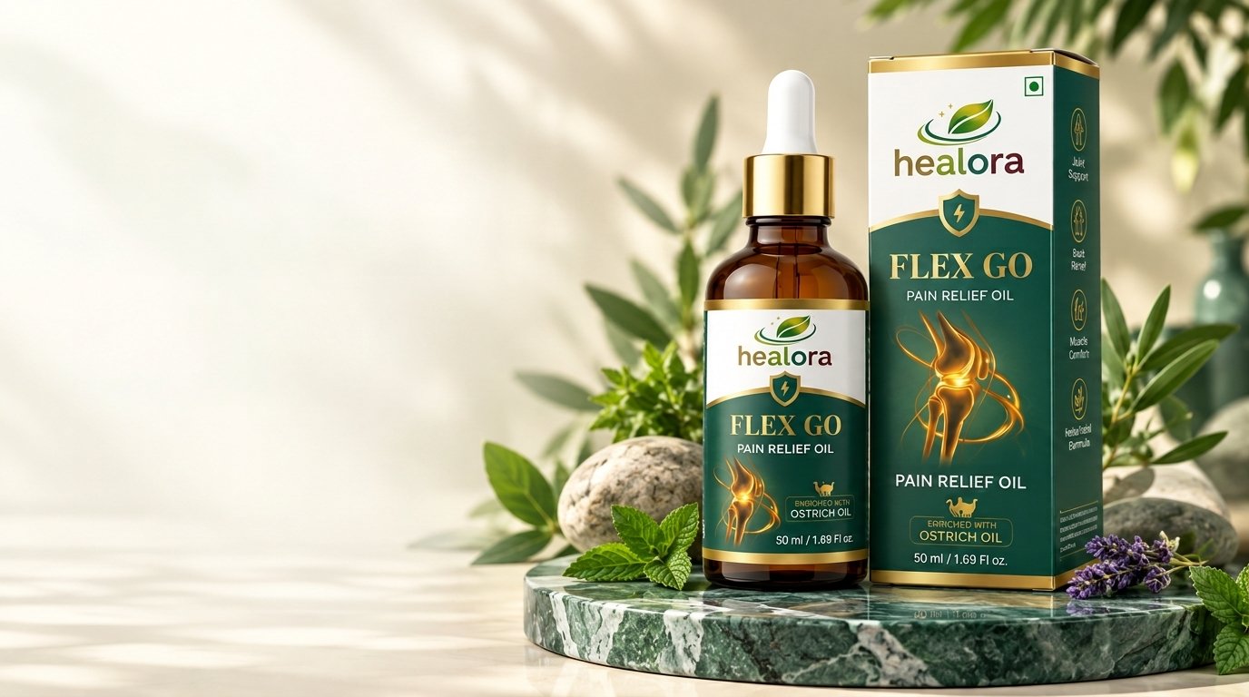 Flex Go Pain Relief Oil by Healora