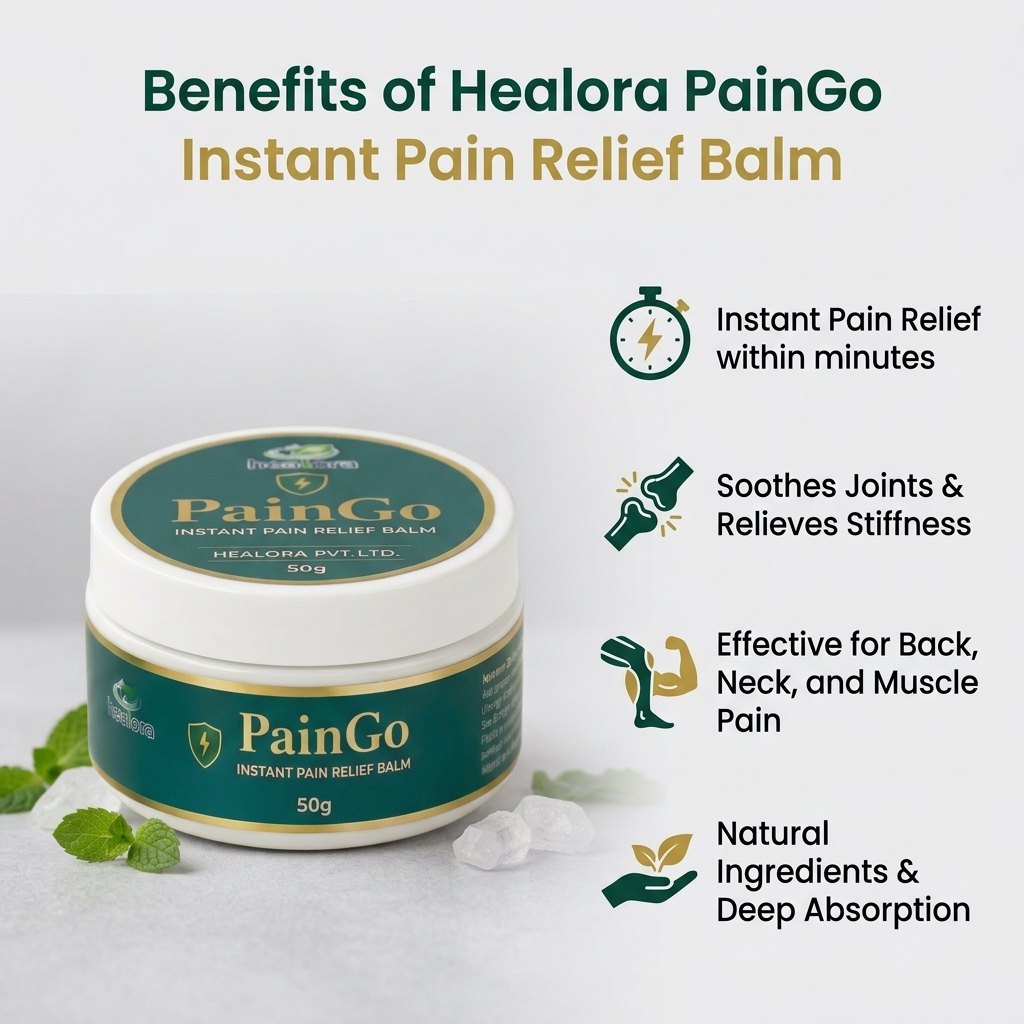 Benefits of Healora PainGo Instant Pain Relief Balm