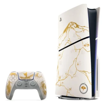 PS5 Slim Disc Edition – Ghost of Yōtei Gold Limited Edition (With Game Included)