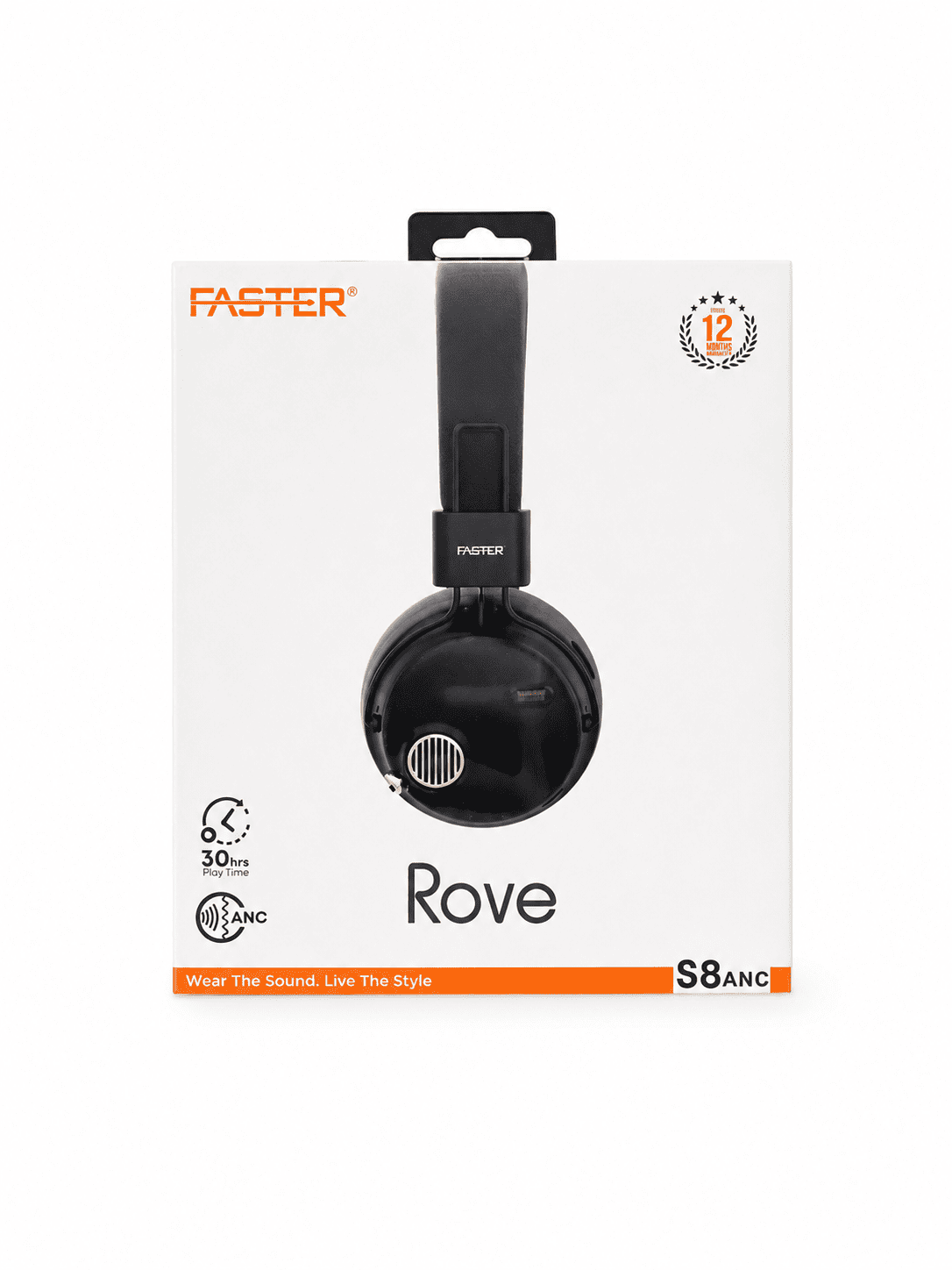 Faster wireless headphones Revo, S8ANC
