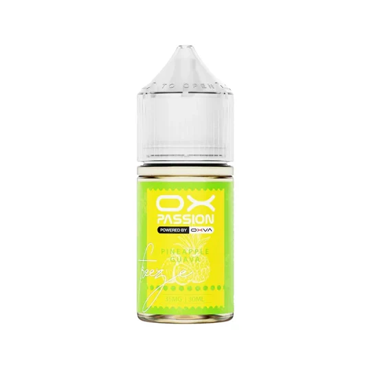  OXVA OX PASSION PINEAPPLE GUAVA FREEZE SALTNIC ICE 30ML