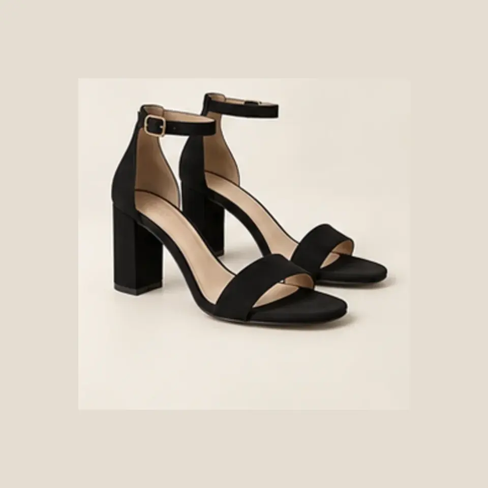 Block Heel Sandals — full product view