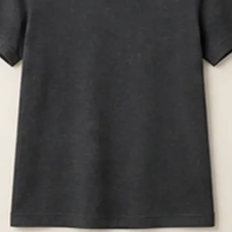 Essential Crew Tee — close-up detail