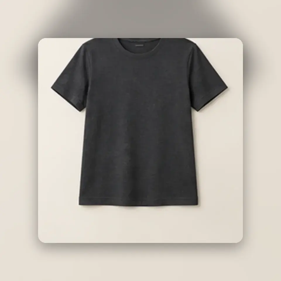 Essential Crew Tee — styled product view