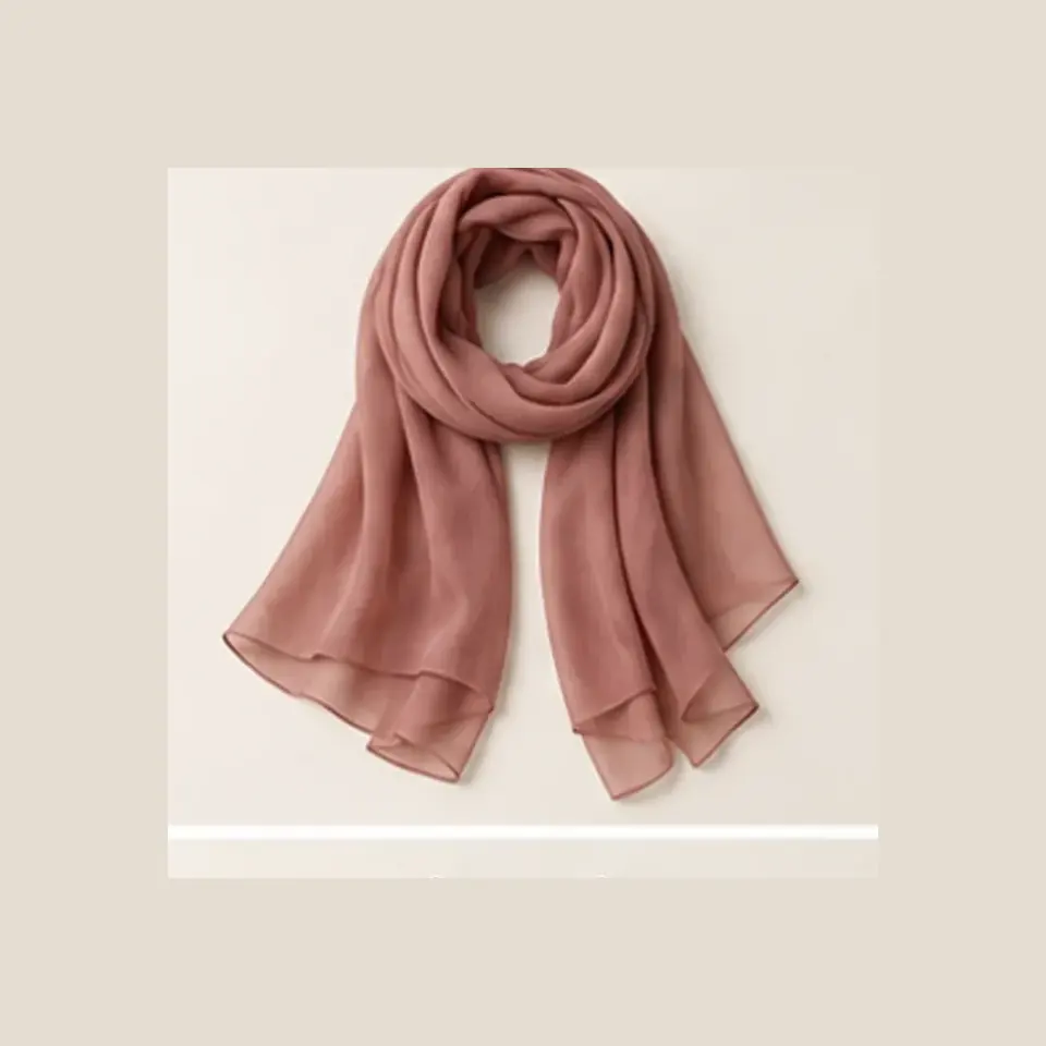 Lightweight Chiffon Scarf — full product view