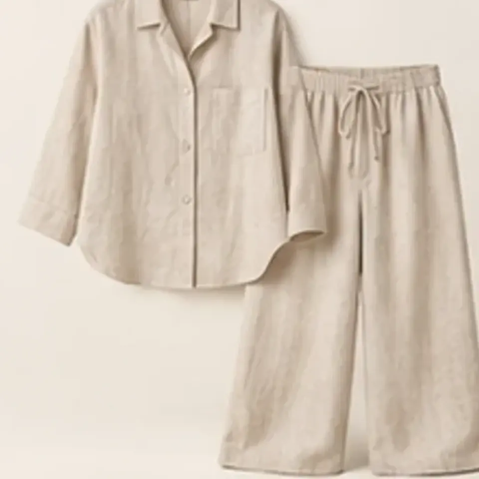 Linen Co-ord Set — alternate product view