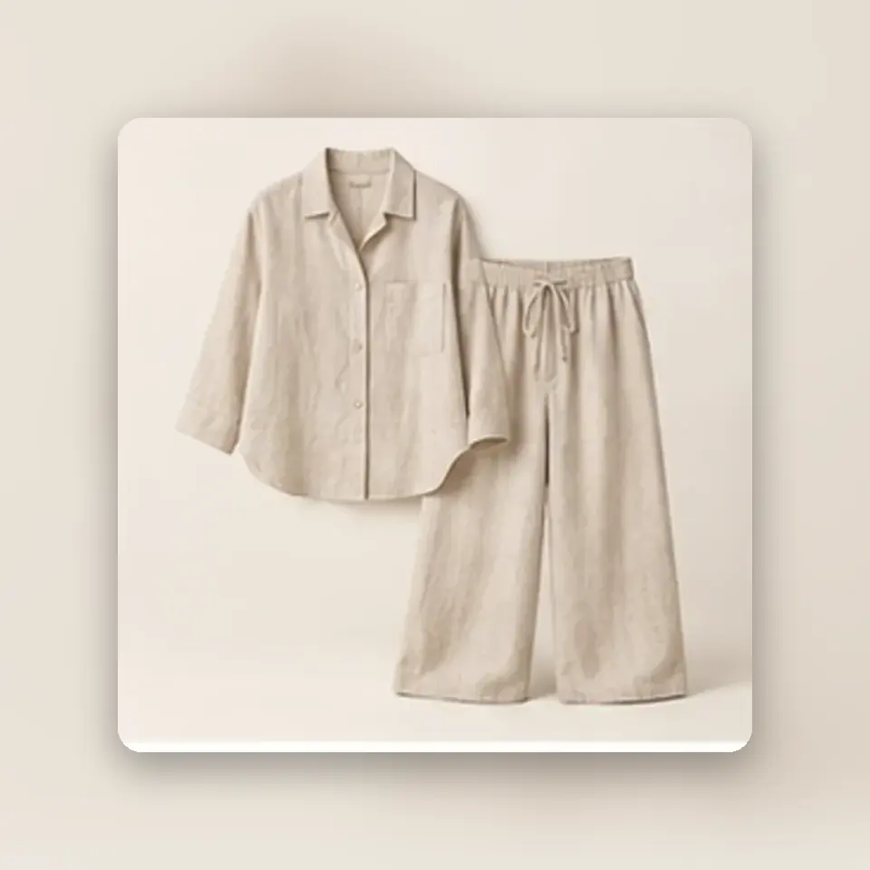 Linen Co-ord Set — styled product view