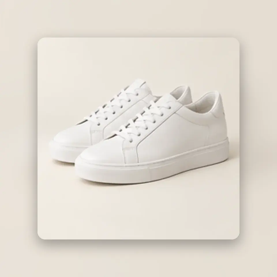 Minimal Everyday Sneakers — styled product view
