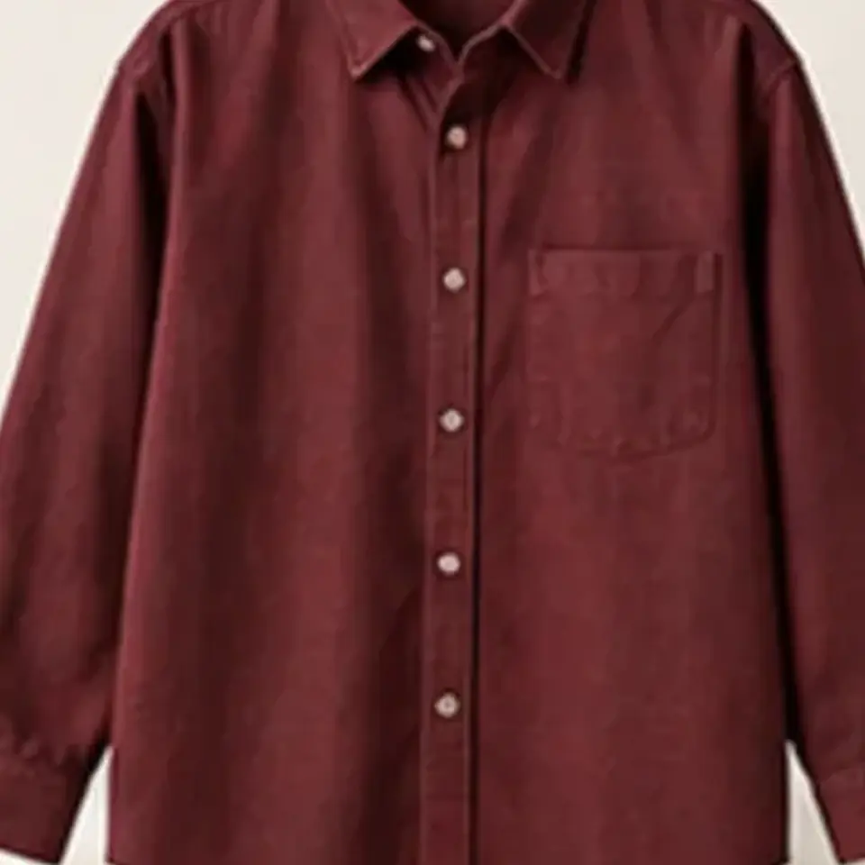 Oxford Overshirt — close-up detail
