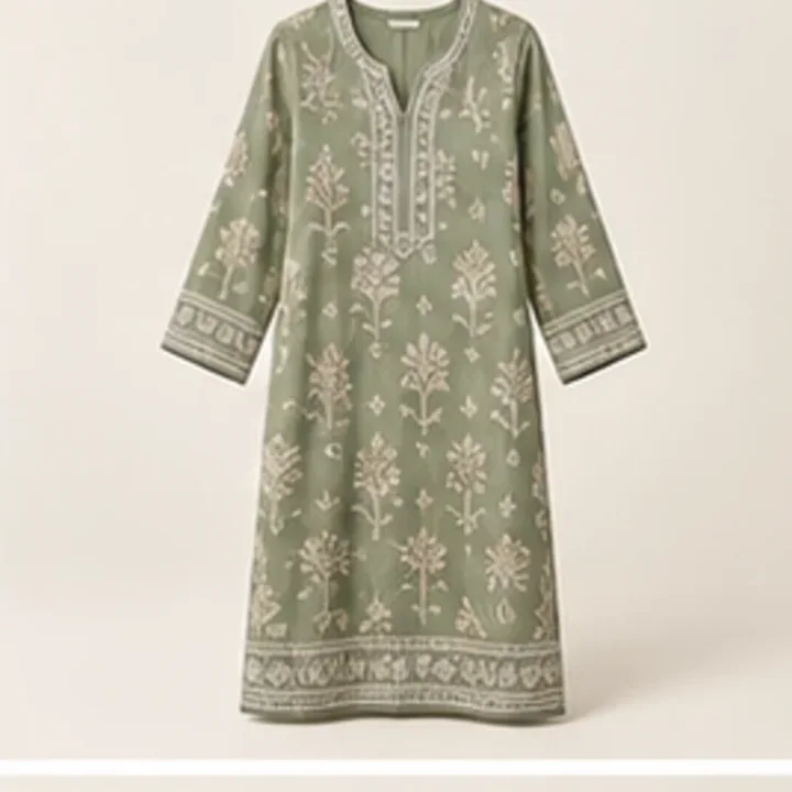 Printed Lawn Kurta
