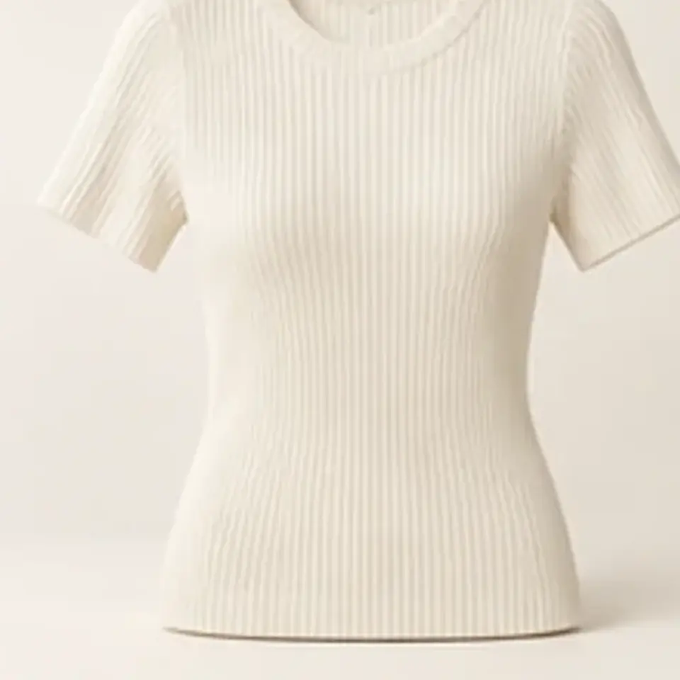 Ribbed Knit Top — alternate product view