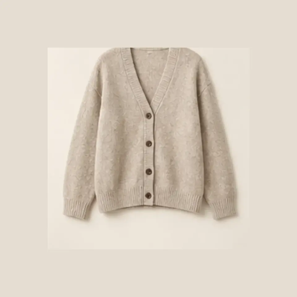 Soft Knit Cardigan — full product view