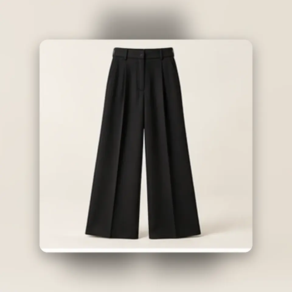 Wide-Leg Trousers — styled product view