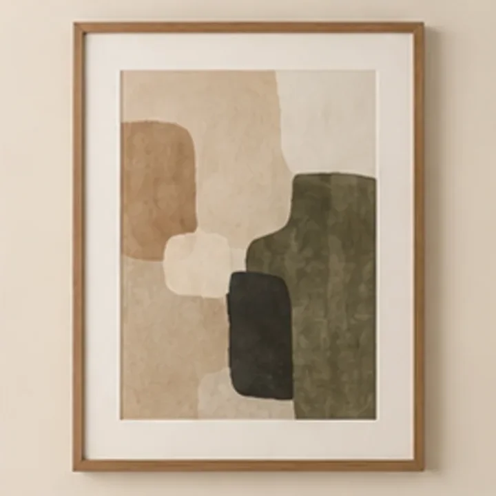 Abstract Framed Print