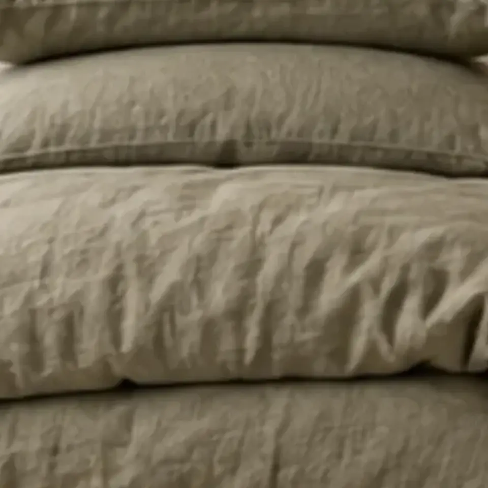 Washed Cotton Bedding Set — close-up detail