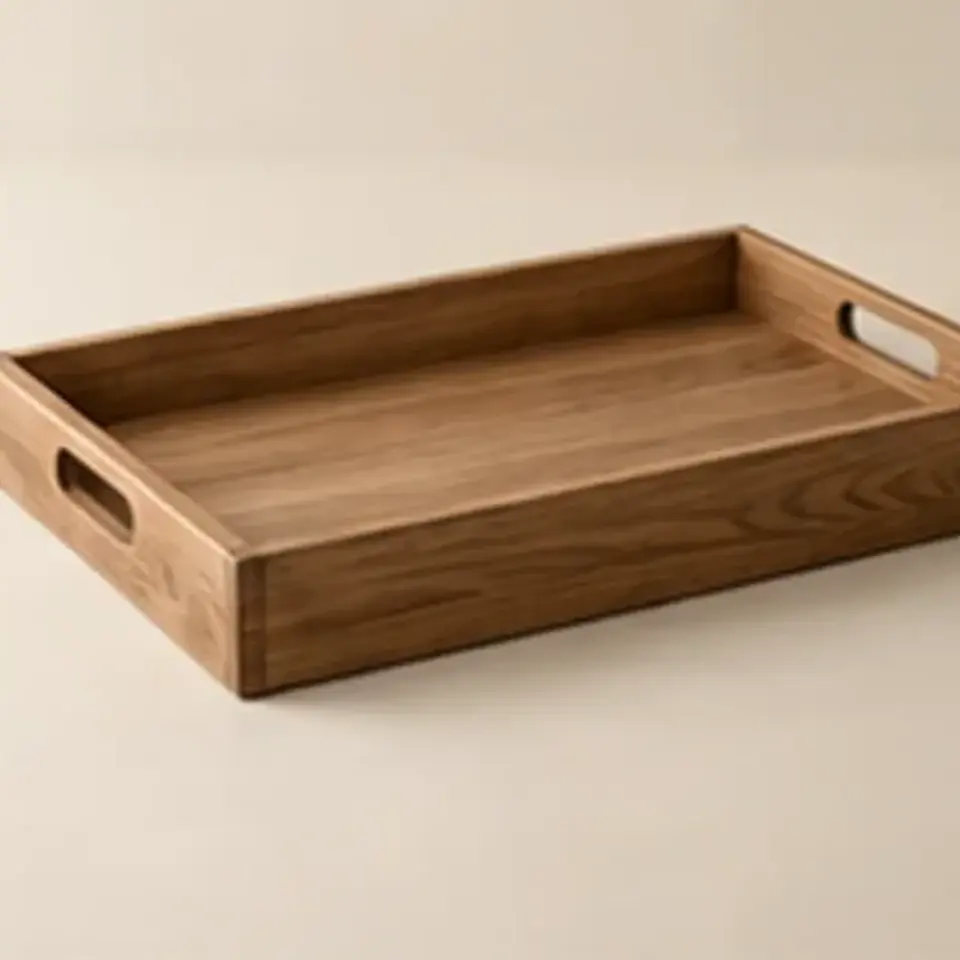 Wooden Serving Tray — alternate product view
