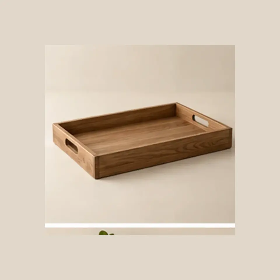 Wooden Serving Tray — full product view